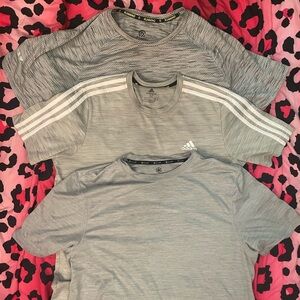 3 men’s athletic sportswear t-shirt set
